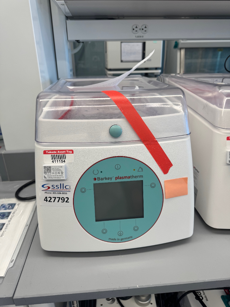 Image of Barkey plasmatherm Thawing System